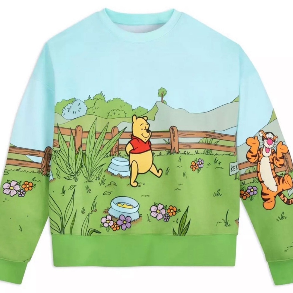 Winnie the Pooh and Pal Pullover Sweatshirt New